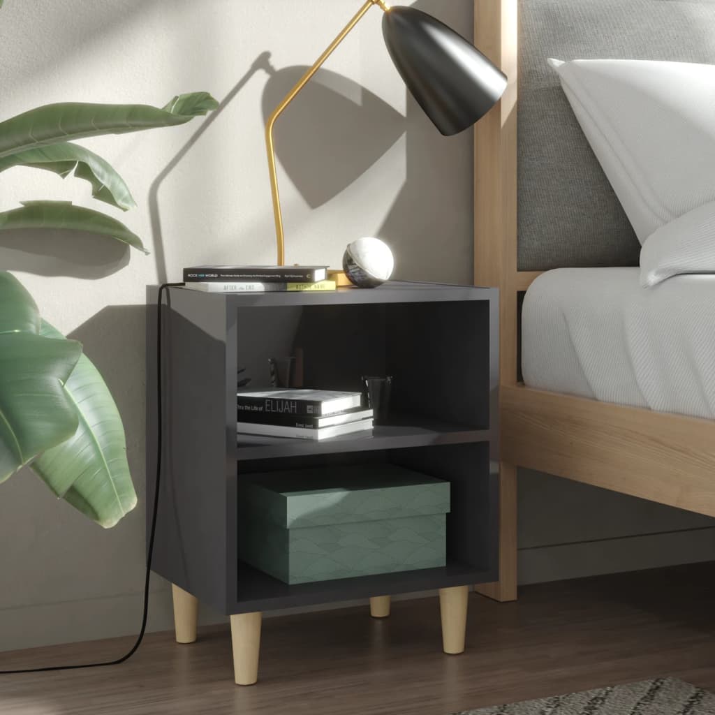 Comodino 40X30X50 Cm In Legno Multistrato