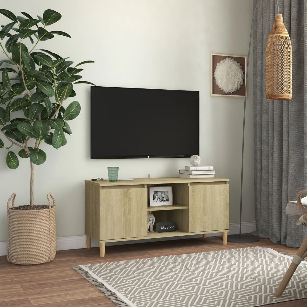 Mobile Porta Tv 102X35X50 Cm In Legno Multistrato