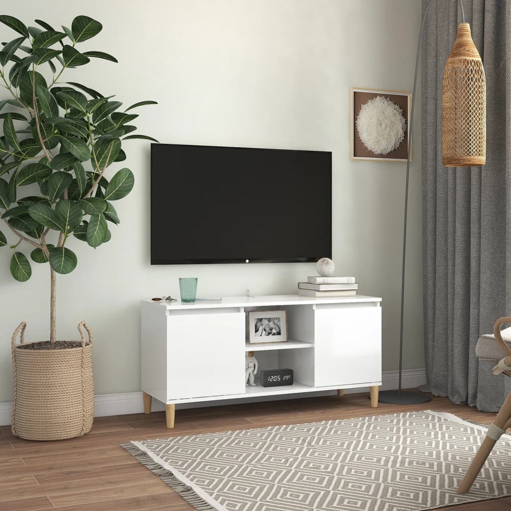 Mobile Porta Tv 102X35X50 Cm In Legno Multistrato
