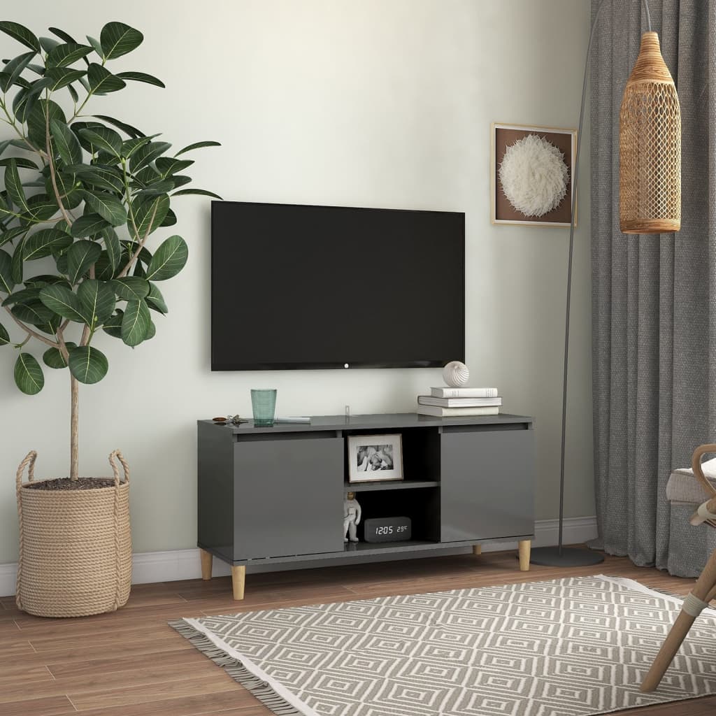 Mobile Porta Tv 102X35X50 Cm In Legno Multistrato