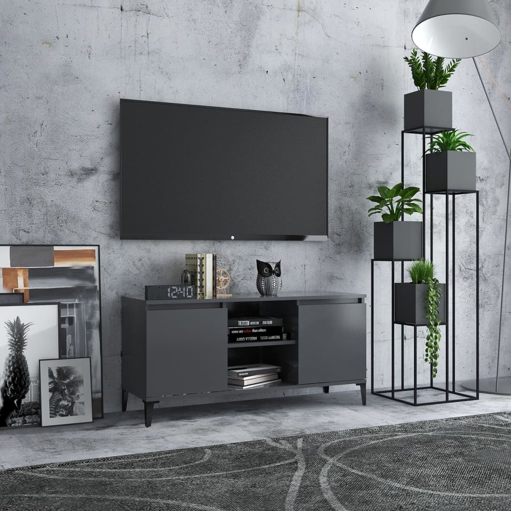 Mobile Porta Tv 102X35X50 Cm In Legno Multistrato