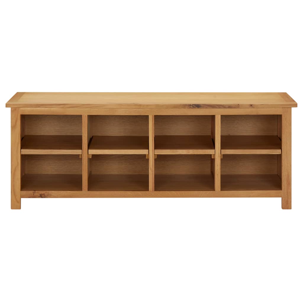Scarpiera 114X37X45 Cm In Legno Massello Di Rovere