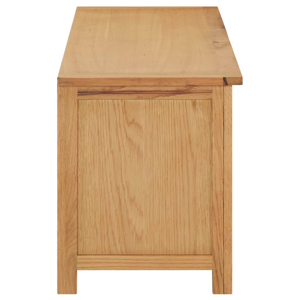 Scarpiera 114X37X45 Cm In Legno Massello Di Rovere