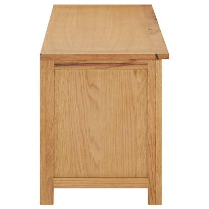 Scarpiera 114X37X45 Cm In Legno Massello Di Rovere
