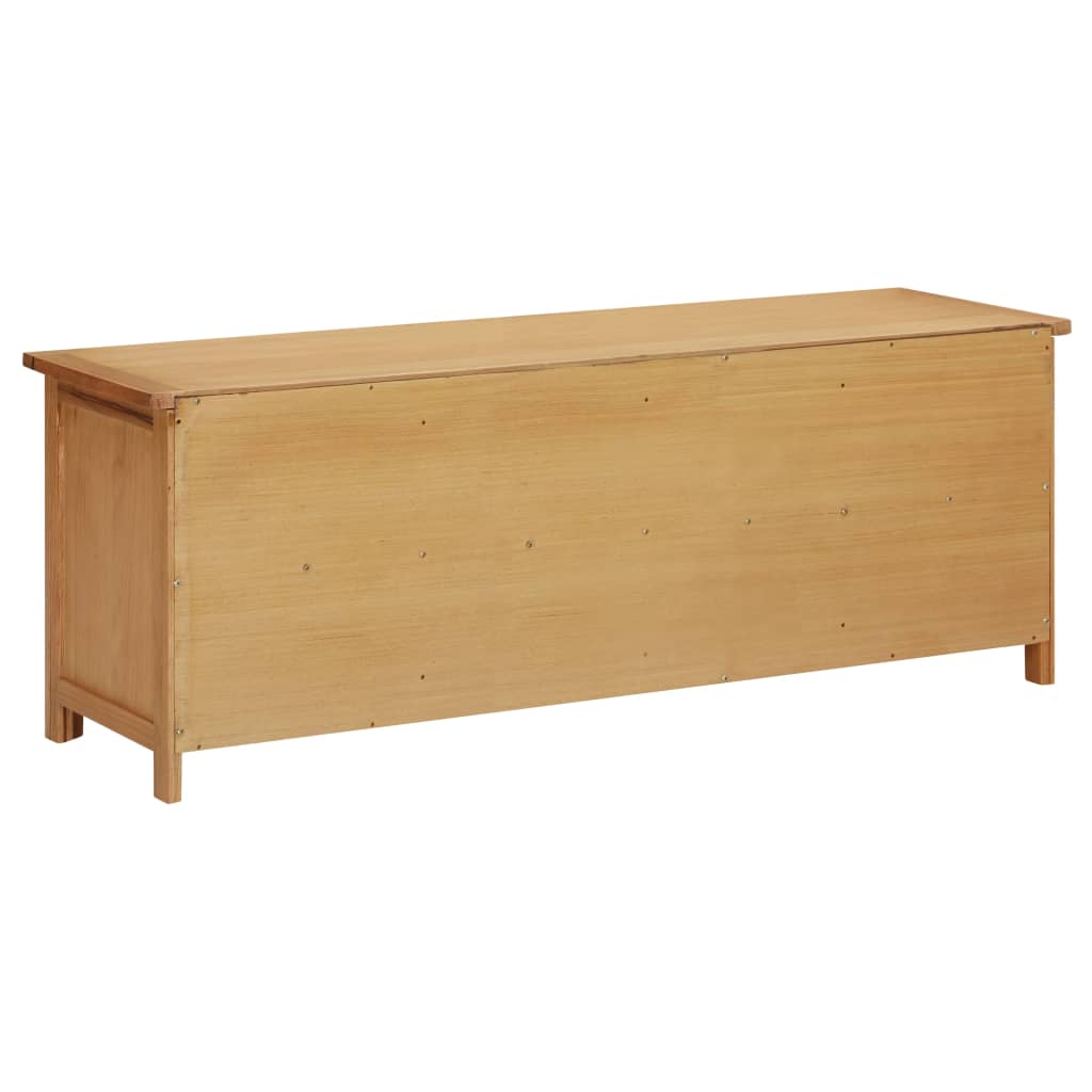 Scarpiera 114X37X45 Cm In Legno Massello Di Rovere