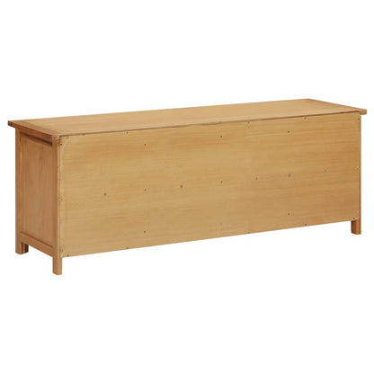 Scarpiera 114X37X45 Cm In Legno Massello Di Rovere