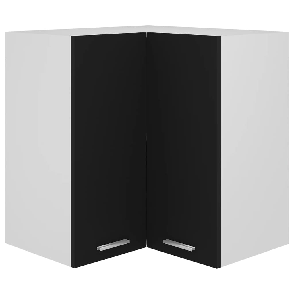 Mobile Pensile “Lyon” 60X31X40 Cm In Legno Multistrato Nero