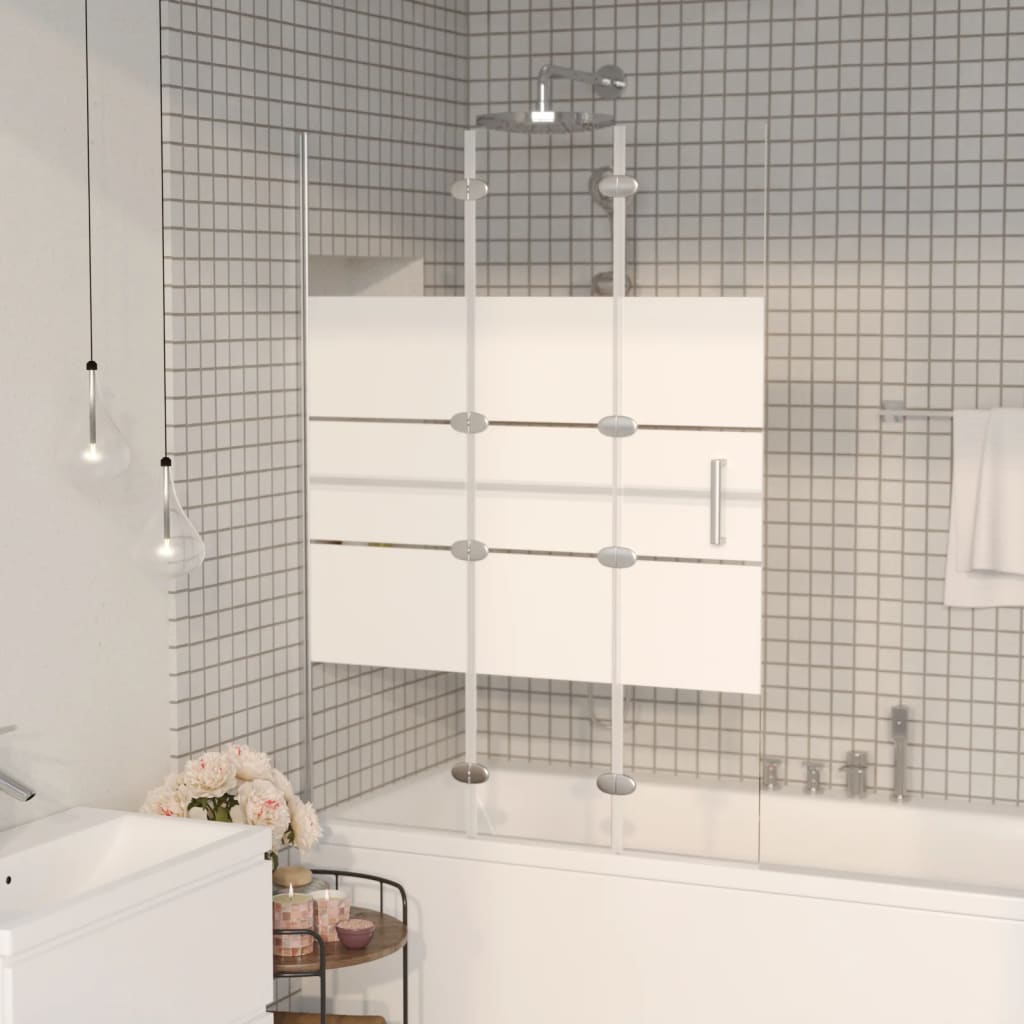 Pannello Doccia Pieghevole In Esg Bianco