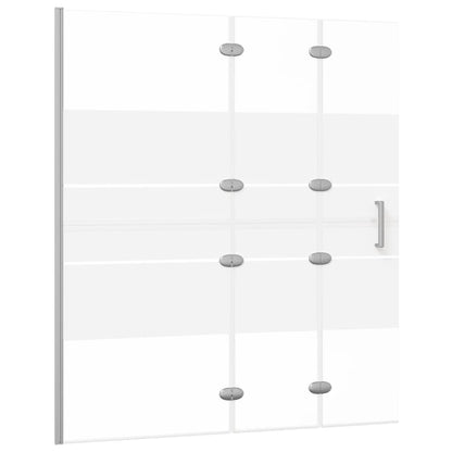 Pannello Doccia Pieghevole In Esg Bianco