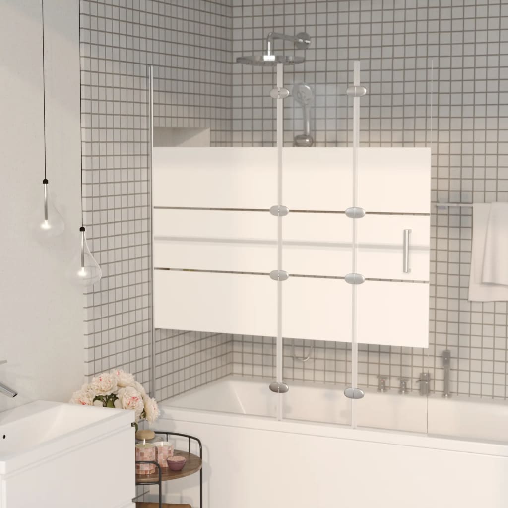 Pannello Doccia Pieghevole In Esg Bianco