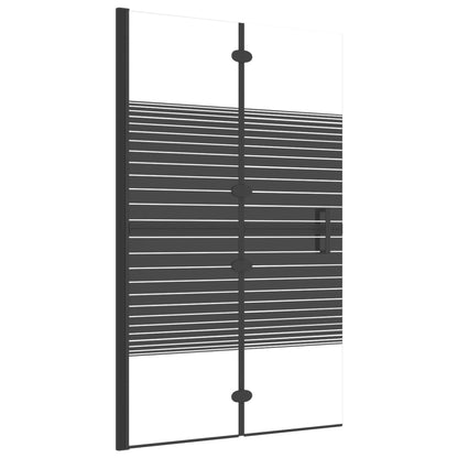 Pannello Doccia Pieghevole In Esg Nero