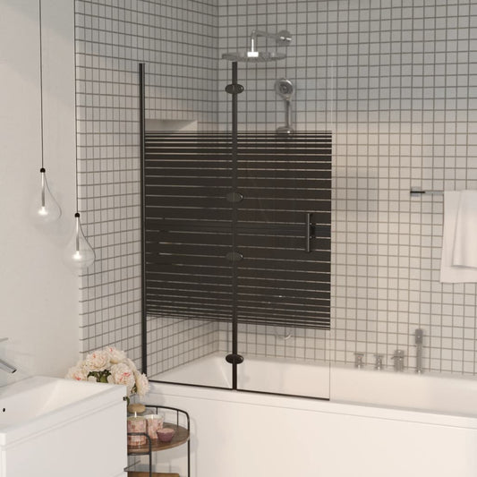 Pannello Doccia Pieghevole In Esg Nero