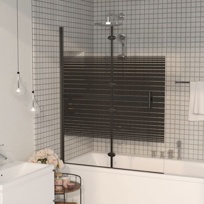 Pannello Doccia Pieghevole In Esg Nero