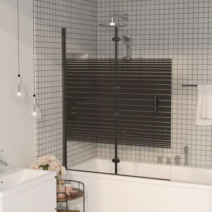Pannello Doccia Pieghevole In Esg Nero