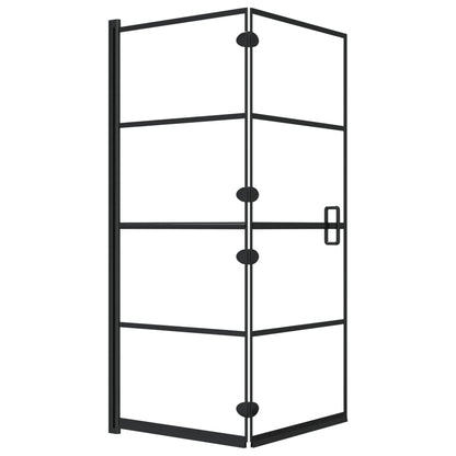 Pannello Doccia Pieghevole In Esg Nero