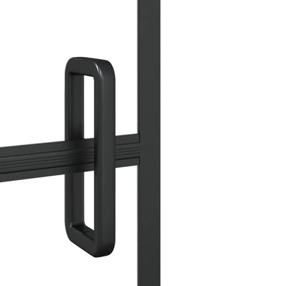 Pannello Doccia Pieghevole In Esg Nero
