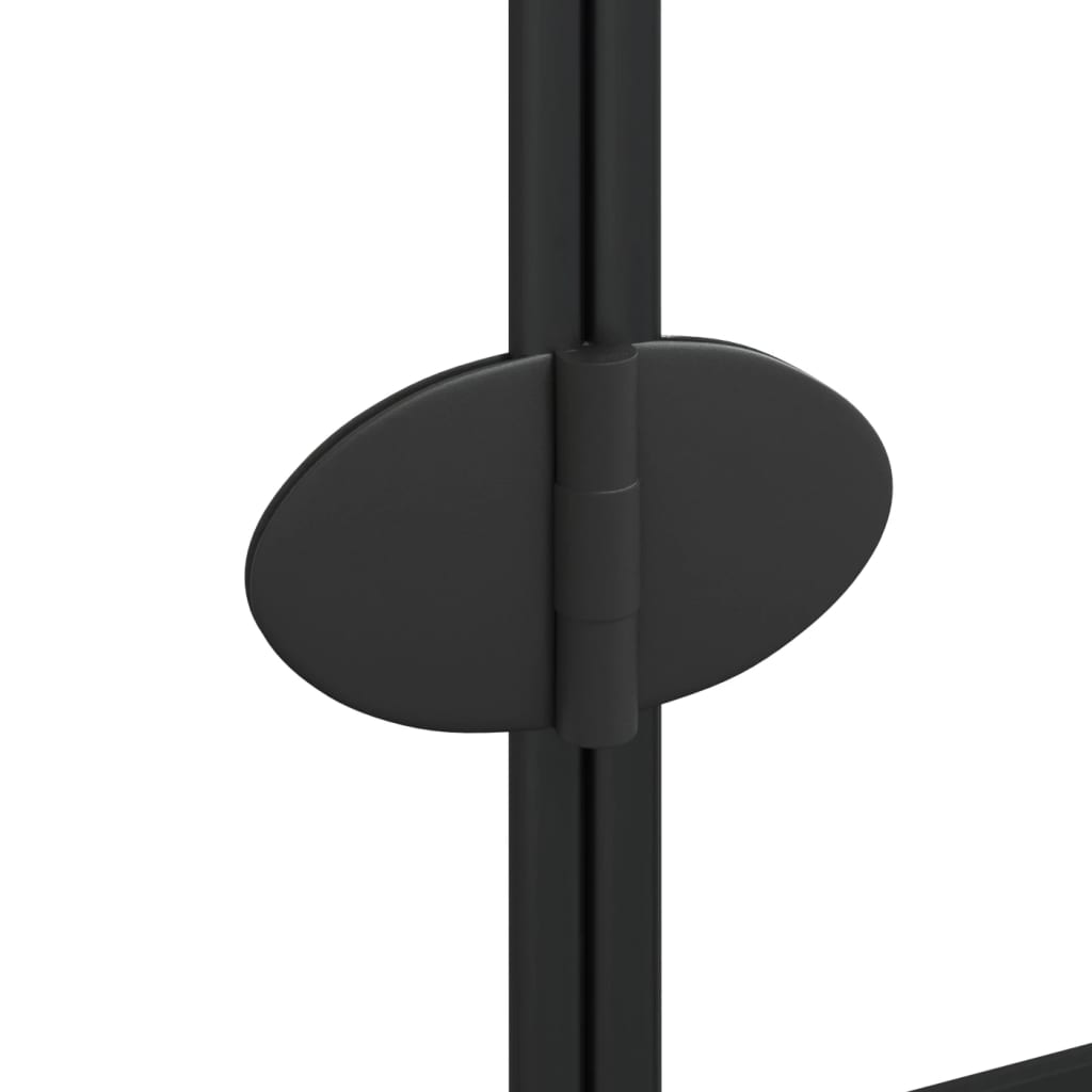 Pannello Doccia Pieghevole In Esg Nero