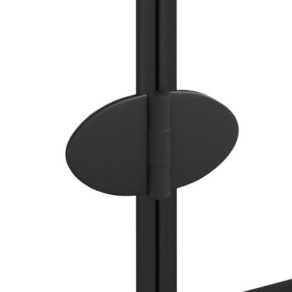 Pannello Doccia Pieghevole In Esg Nero