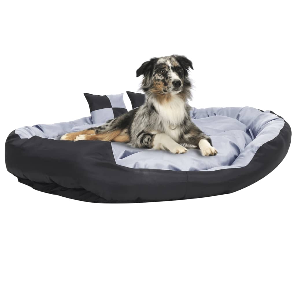 Cuscino Per Cani Reversibile Lavabile Marrone Crema
