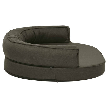 Materasso Ergonomico Per Cani 75X53Cm Effetto Lino