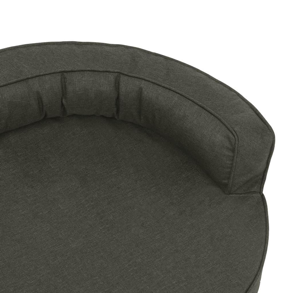 Materasso Ergonomico Per Cani 75X53Cm Effetto Lino