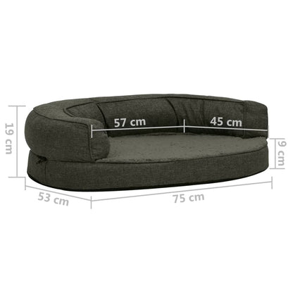 Materasso Ergonomico Per Cani Pile Lino