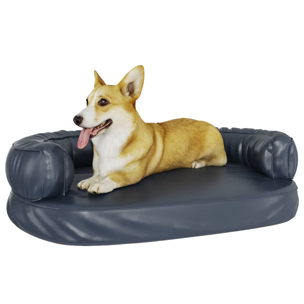 Letto Cani Ergonomico Gommapiuma Similpelle