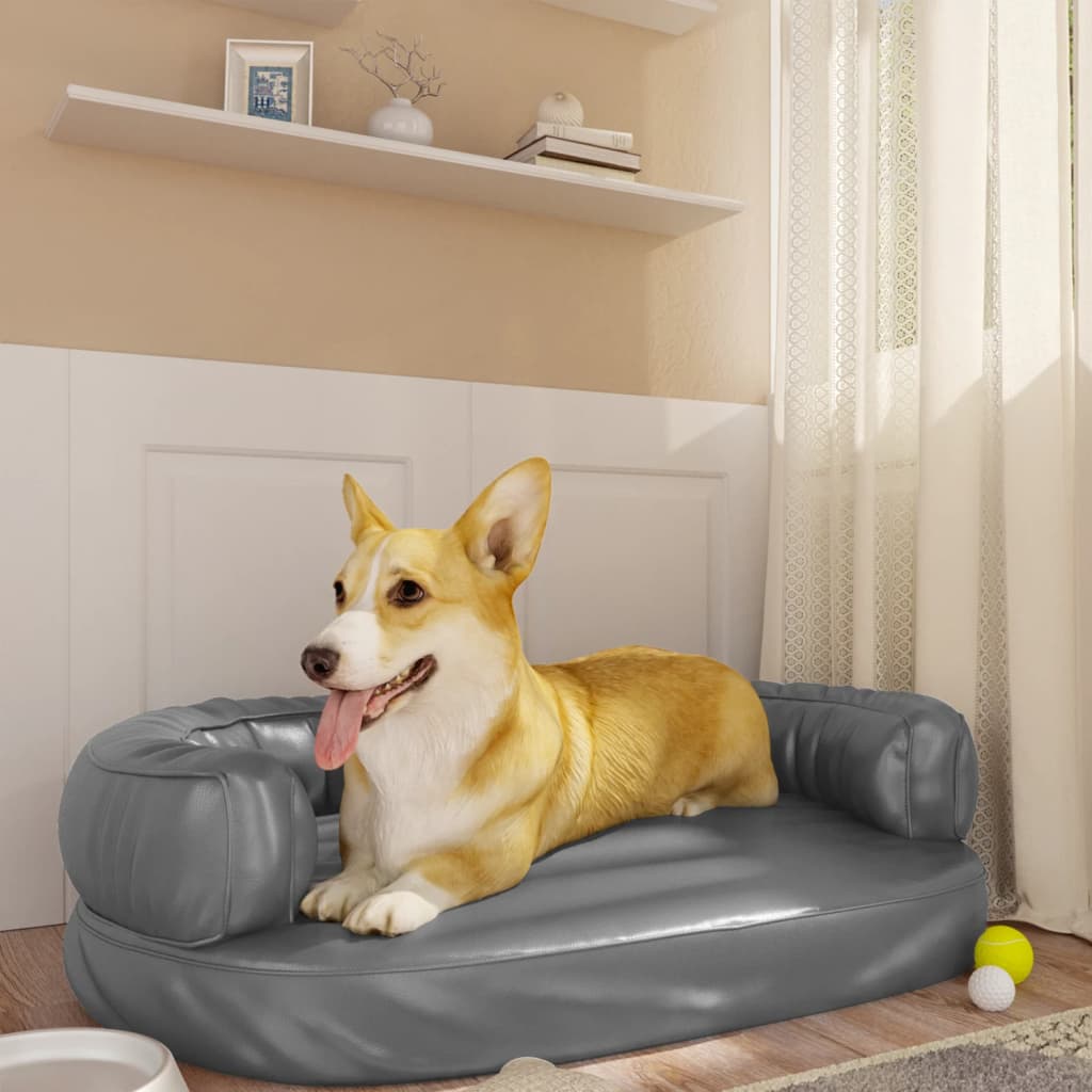 Letto Cani Ergonomico Gommapiuma Similpelle
