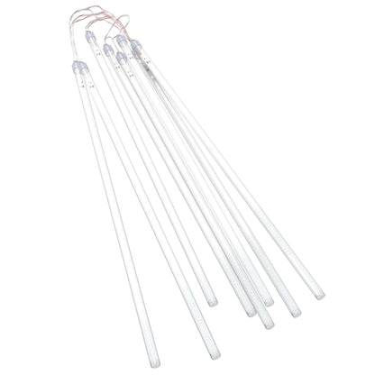 Luci Meteoriche 8 Pz 50Cm 288 Led Interni Esterni Bianco Freddo