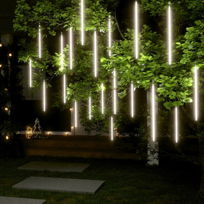 Luci Meteoriche 8 Pz 50Cm 288 Led Interni Esterni Bianco Freddo