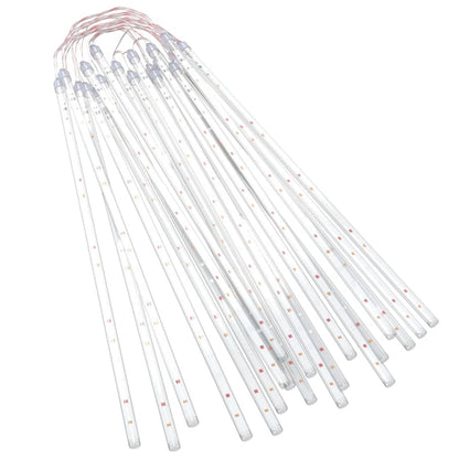 Luci Meteoriche 20 Pz 50Cm Colorate 720 Led Interni Esterni Multicolore