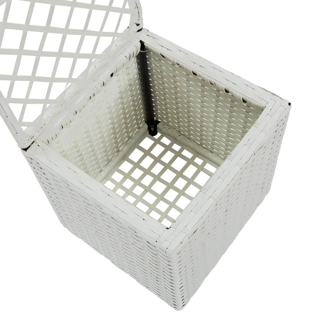 Letto Rialzato Traliccio 1 Vaso 30X30X107Cm Polyrattan
