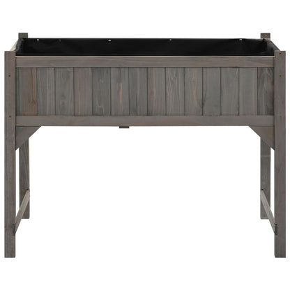 Aiuola Rialzata Con Copertura Serra 110X54X120Cm Abete Massello Bianco
