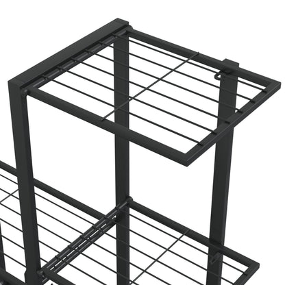 Portapiante 94,5X25X92,5 Cm In Metallo Nero