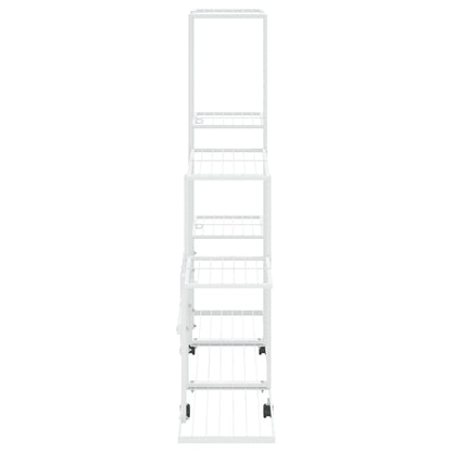 Portapiante 94,5X25X92,5 Cm In Metallo Bianco