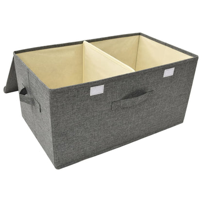 Scatola Portaoggetti In Tessuto 50X30X25 Cm