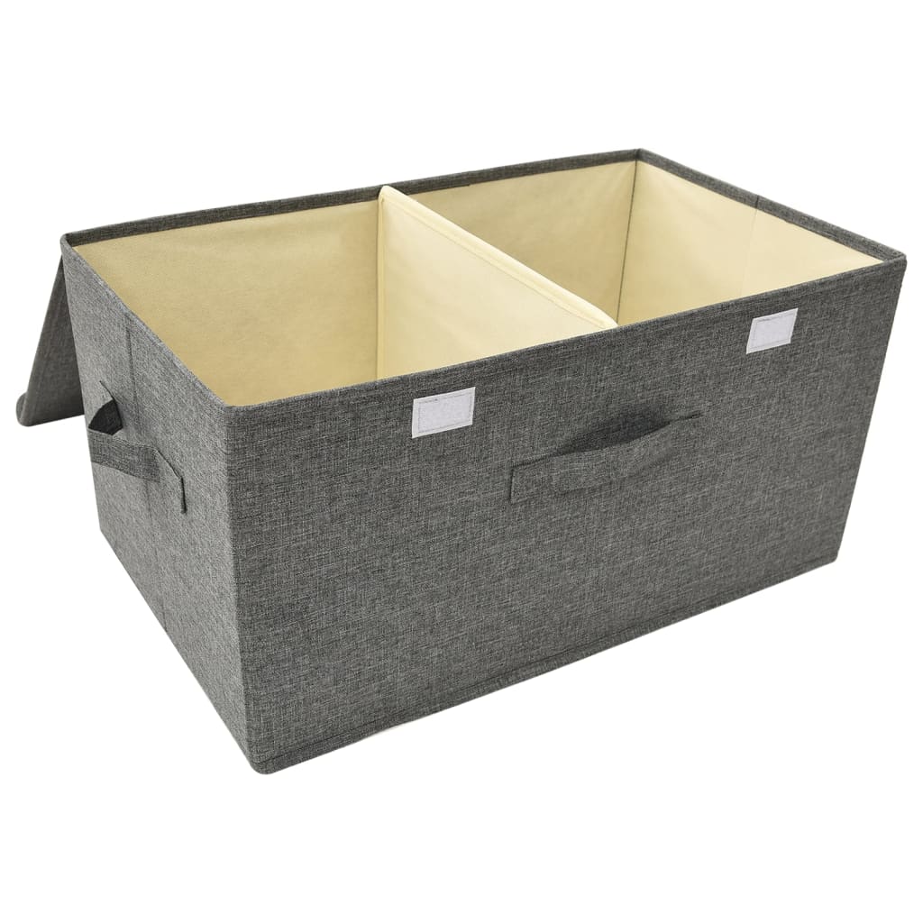 Scatole Portaoggetti 2Pz In Tessuto 50X30X25 Cm