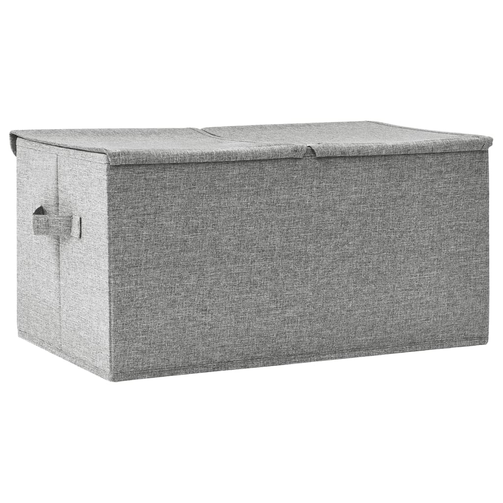 Scatola Portaoggetti In Tessuto 50X30X25 Cm