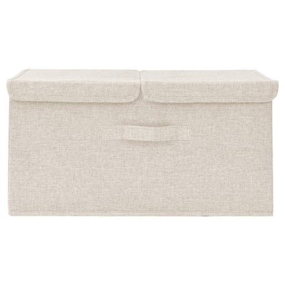 Scatola Portaoggetti In Tessuto 50X30X25 Cm