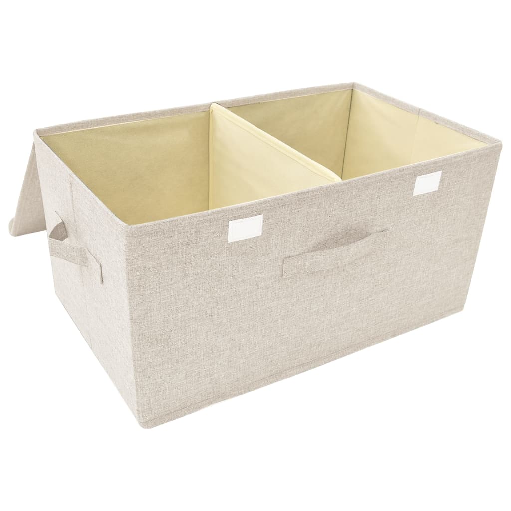 Scatola Portaoggetti In Tessuto 50X30X25 Cm