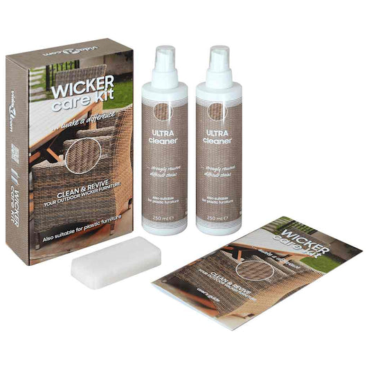 Kit Di Pulizia Per Mobili Giardino Rattan E Textilene 2X250Ml