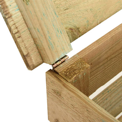 Compostiere Da Giardino Doghe 4 Pz 80X50X100 Cm Pino Impregnato