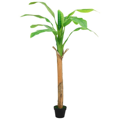 Albero Di Banane Artificiale Con Vaso Verde