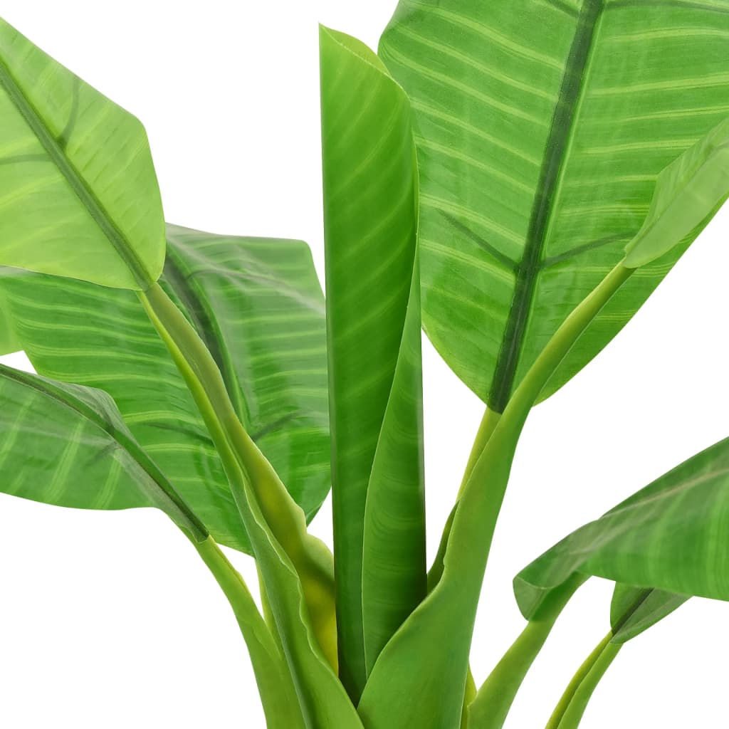 Albero Di Banane Artificiale Con Vaso Verde