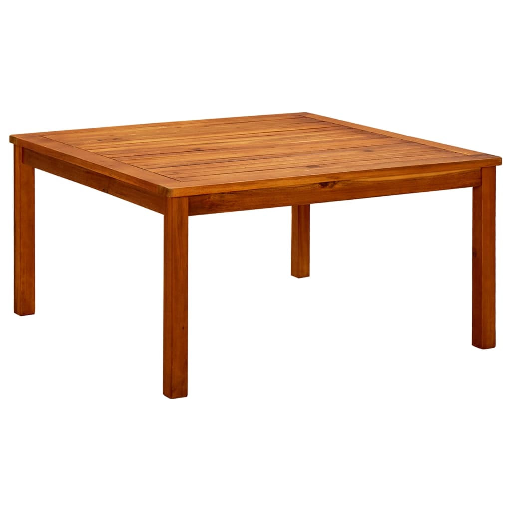 Tavolino Da Giardino In Legno Massello Di Acacia
