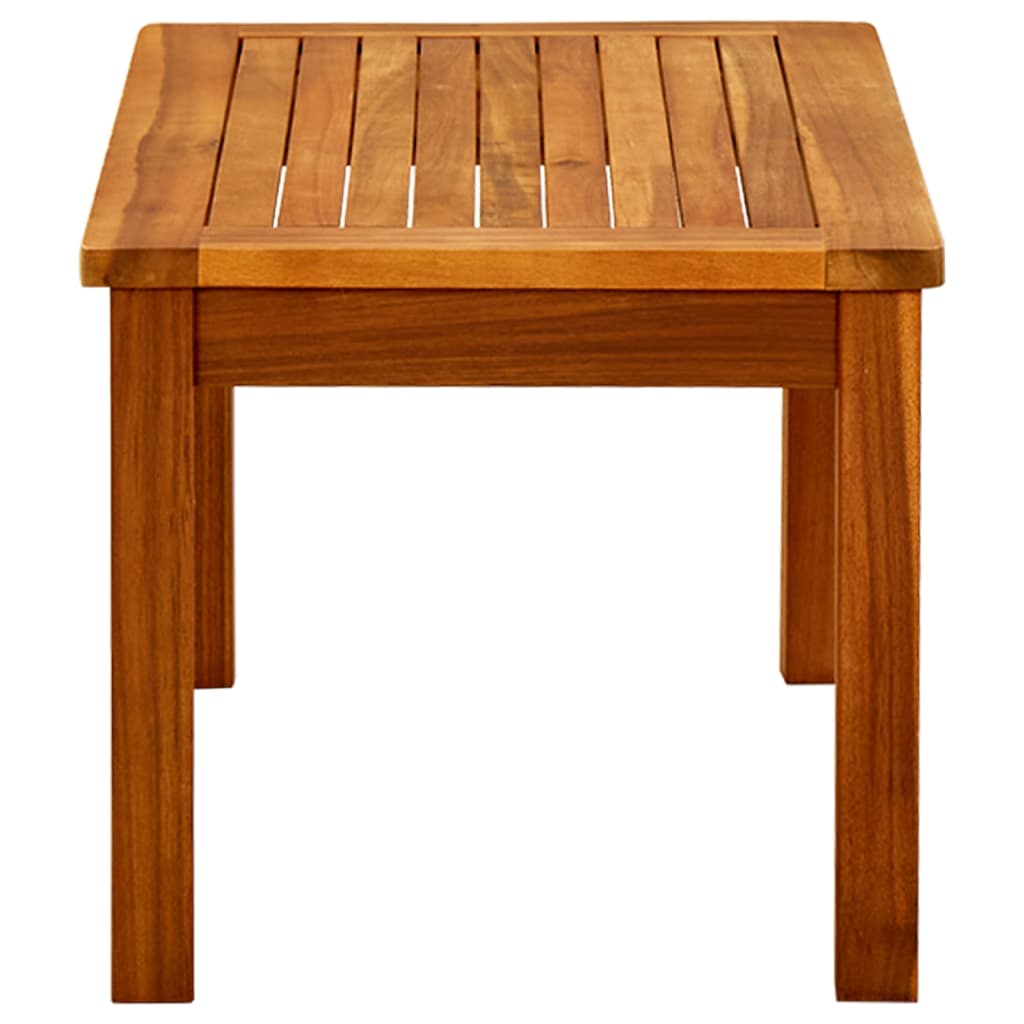 Tavolino Da Giardino In Legno Massello Di Acacia