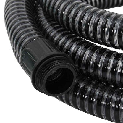 Tubo Di Aspirazione Con Connettori In Ottone 2M Nero