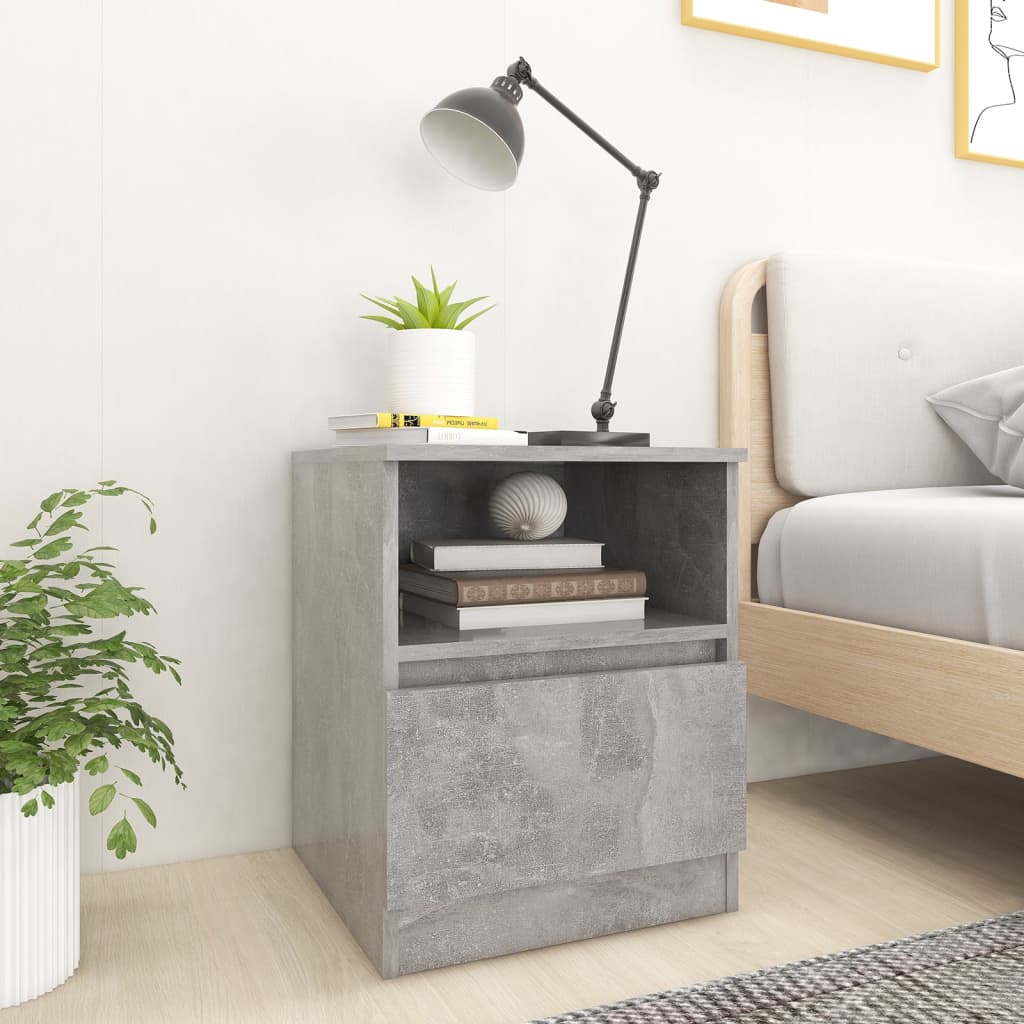 Comodino 40X40X50 Cm In Legno Multistrato