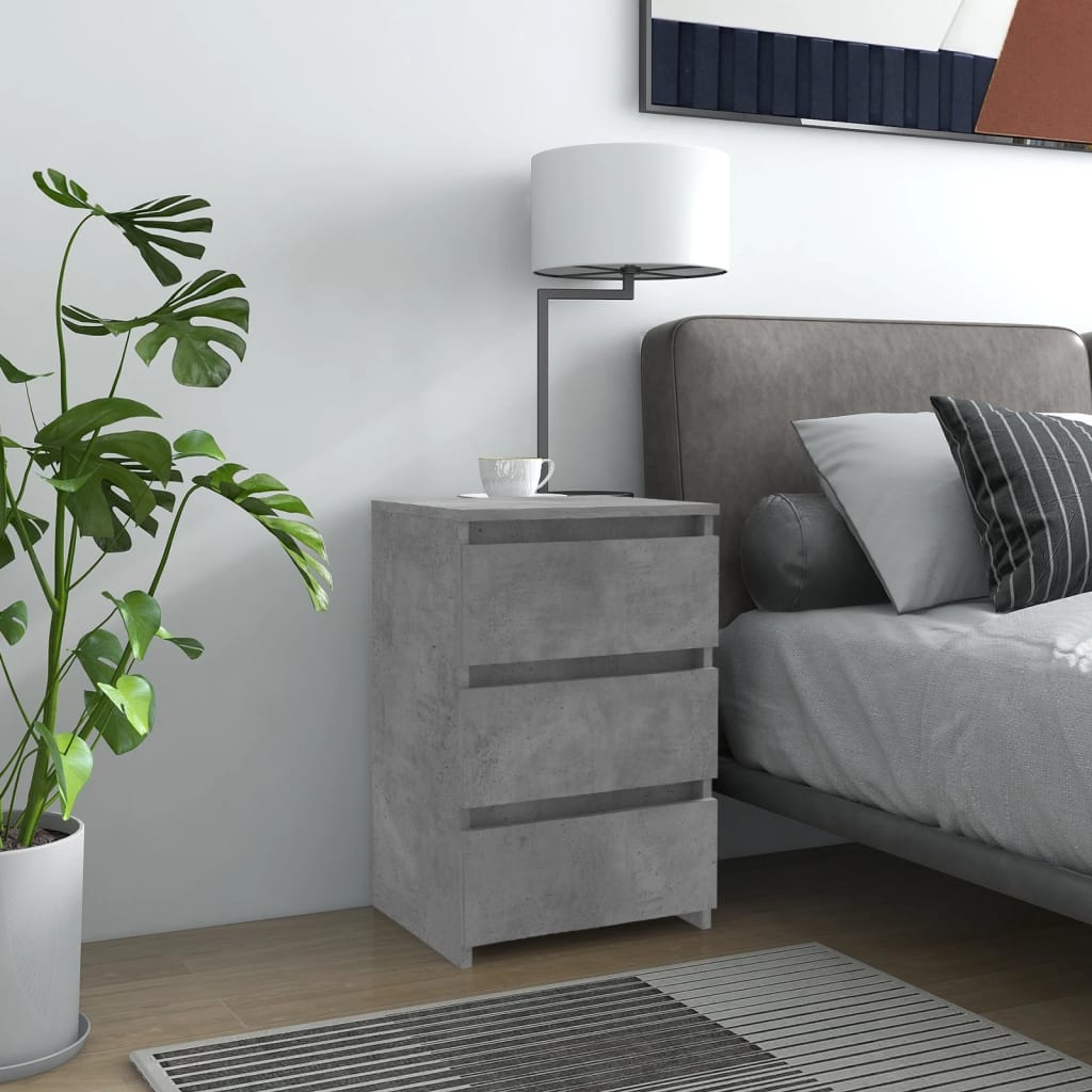 Comodino 40X35X62,5 Cm In Legno Multistrato