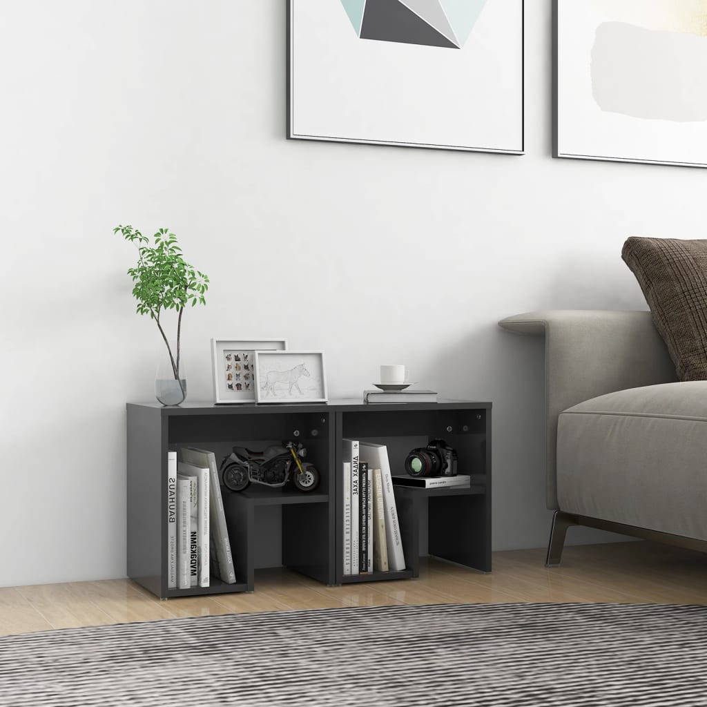 Comodino 40X30X40 Cm In Legno Multistrato